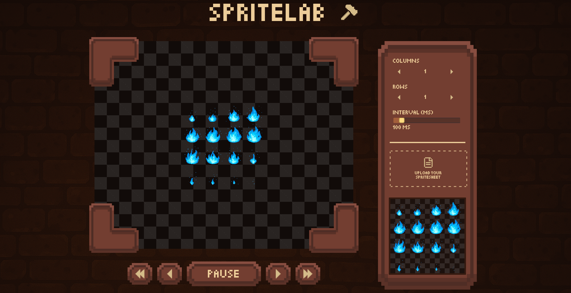 Spritelab screenshot 1